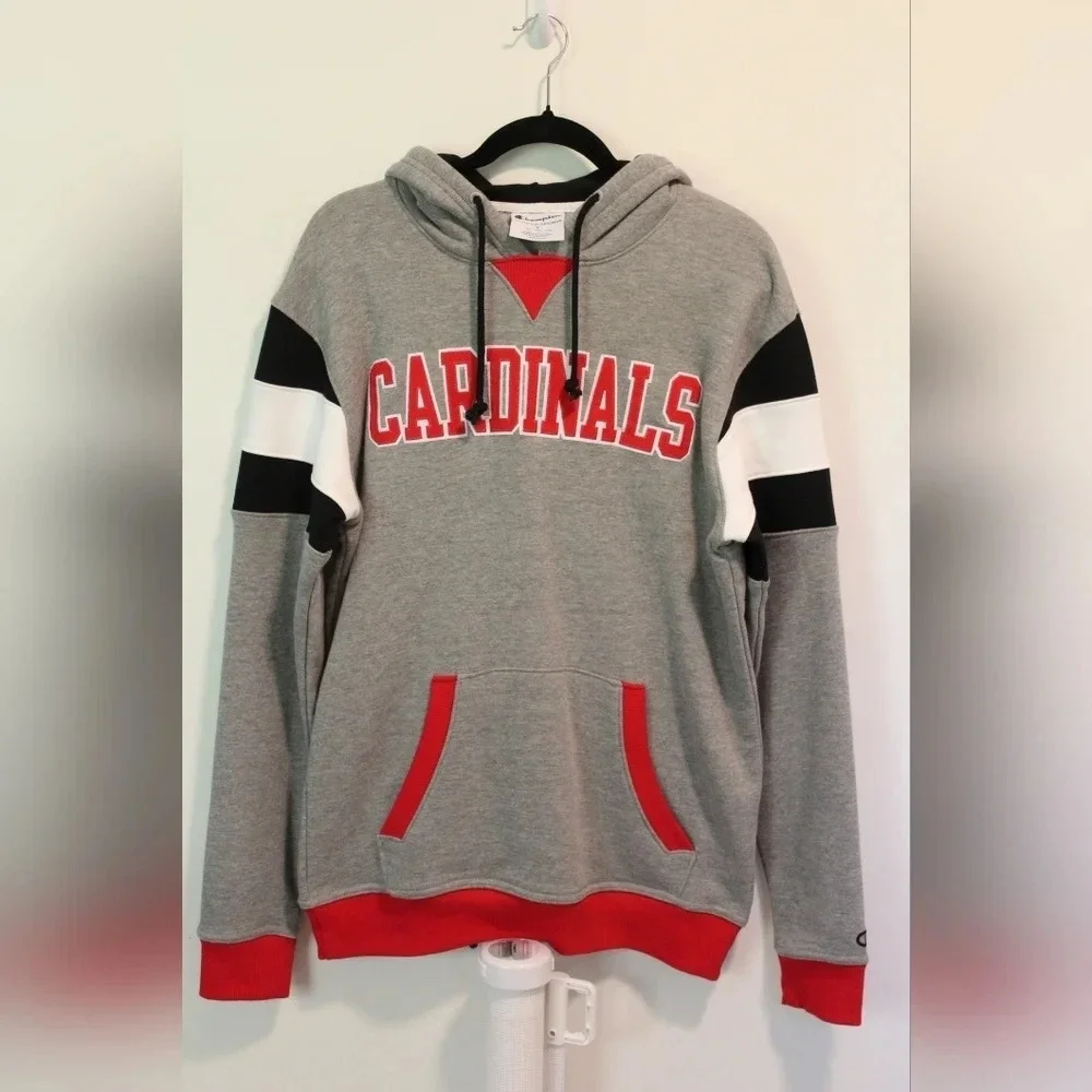 College hoodie sweatshirt, North Central College Cardinals, size small - Picture 1 of 5